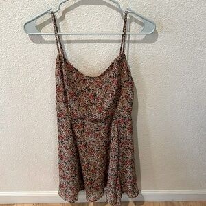 Cozy Fox Floral Dress, Size M, New